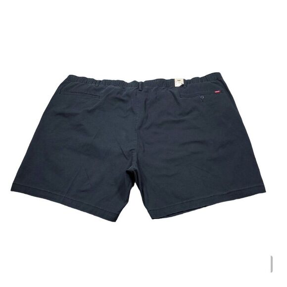 Levi's XX Chino EZ Shorts Elastic Drawstring Waist Black Size 5XL Relaxed Fit - Picture 2 of 9
